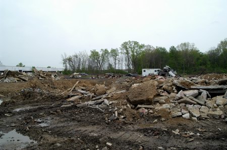 Mai Kai Theatre - Demolition (newer photo)